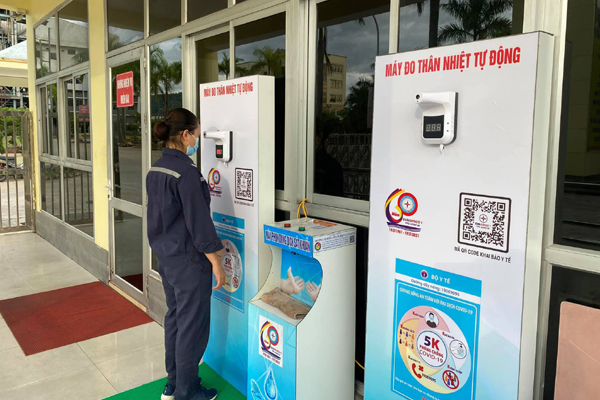 EVNGENCO1 tăng cường phòng chống dịch Covid-19