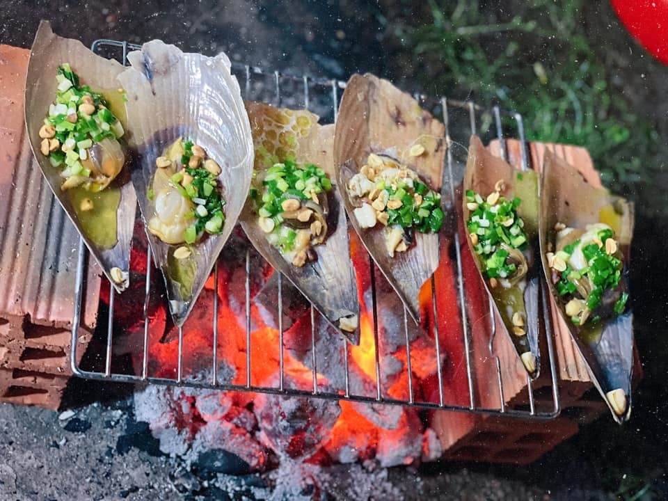 Còi biên mai nướng