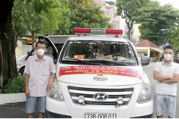 Silent hero behind the wheel takes hundreds of COVID patients to medical facilities