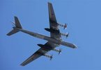Xem máy bay ném bom chiến lược Nga phô diễn sức mạnh trên bầu trời