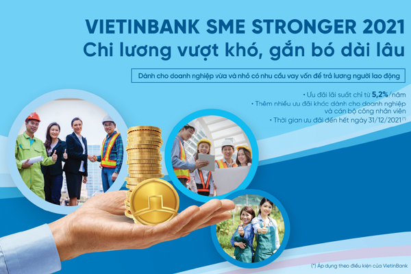 VietinBank giảm lãi suất cho DN vừa và nhỏ vay trả lương người lao động