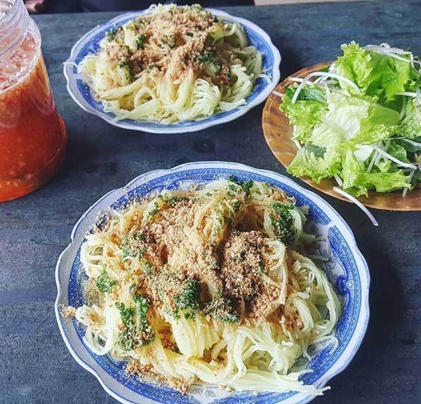 Bun day, a must-try dish in Binh Dinh