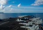 Nhóm tàu sân bay Mỹ diễn tập chống ngầm ở Biển Đông