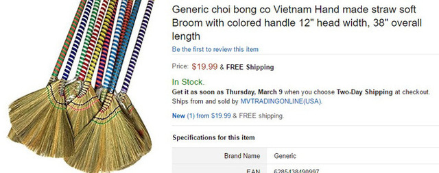 Thứ vứt ở xó nhà người Việt không ngờ lại được người Mỹ mang về rao bán đắt đỏ đến mức này