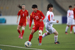 Đè bẹp Tajikistan, tuyển nữ Việt Nam vào VCK Asian Cup 2022