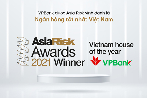 VPBank - ngân hàng xuất sắc nhất về quản trị rủi ro và sản phẩm phái sinh