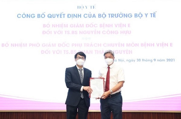 Bệnh viện E có Giám đốc và Phó giám đốc mới