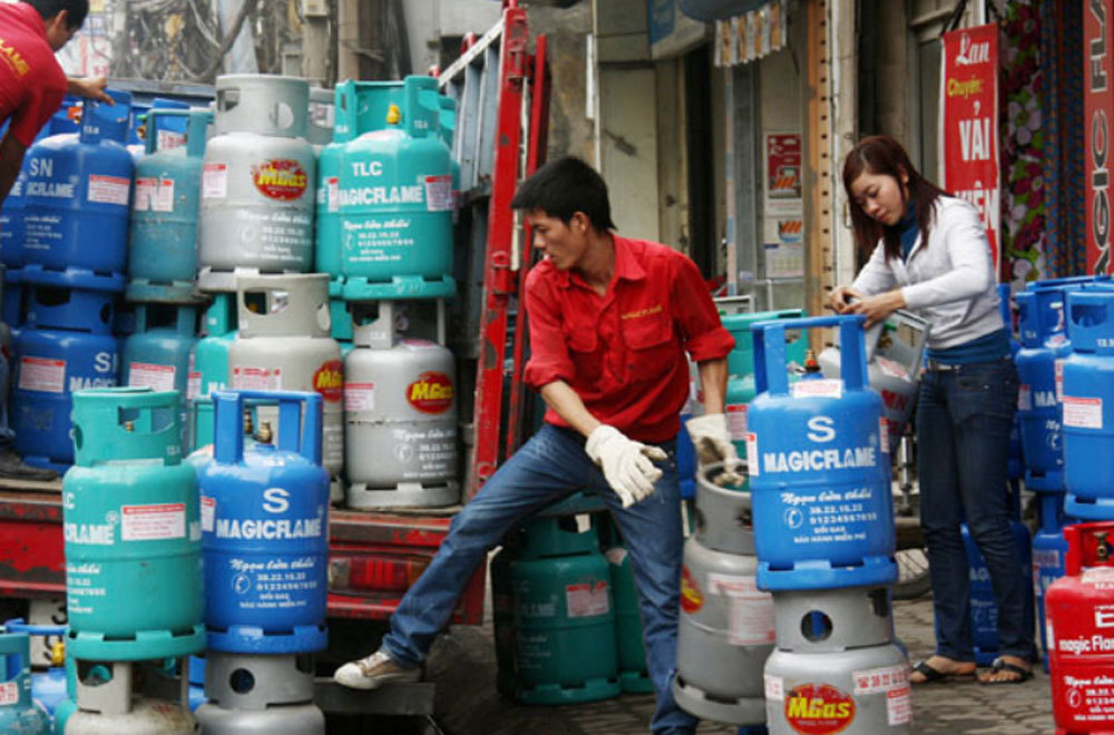 Tăng giá 5 tháng liên tiếp, gas lên mức kỷ lục