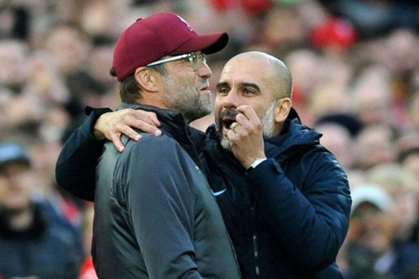 Liverpool chiến Man City: Klopp và Pep Guardiola gây sốt