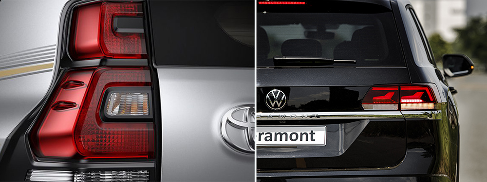 Giá trên 2 tỷ, chọn Toyota Prado hay Volkswagen Teramont mới ra mắt?
