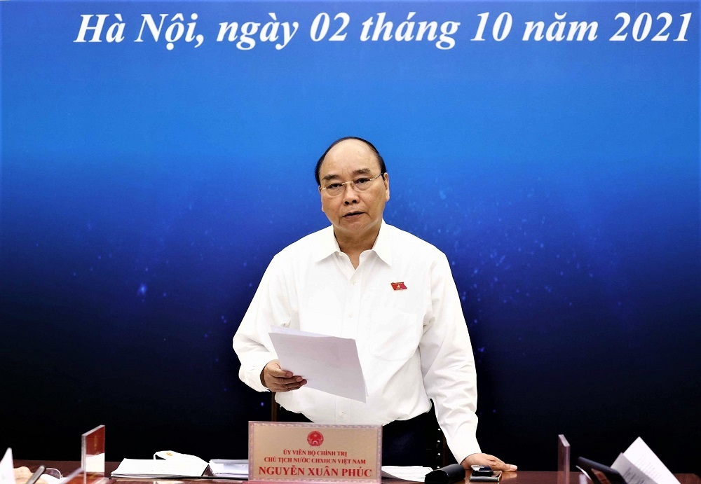 Chủ tịch nước Nguyễn Xuân Phúc: Không đánh xa trên diện rộng, không bảo vệ được cục bộ