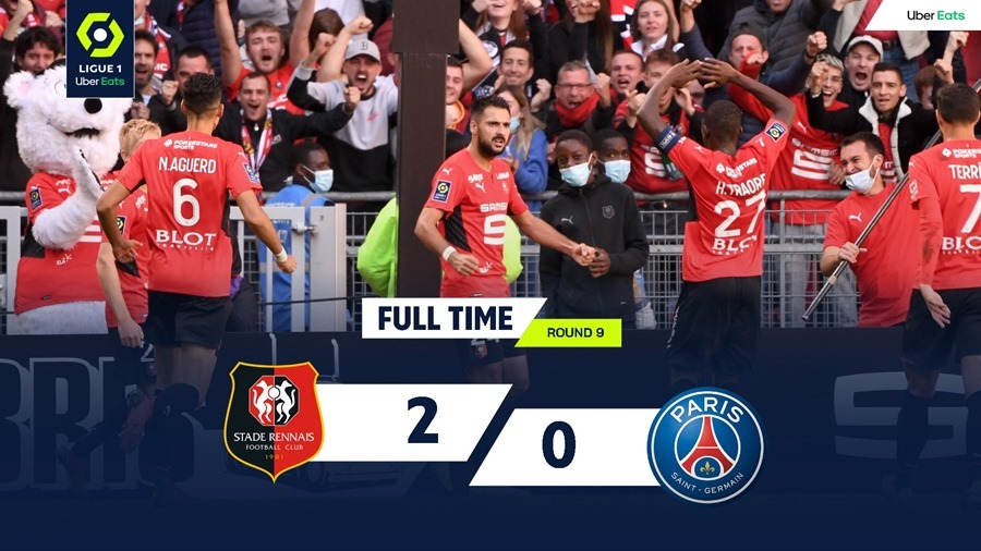 Kết quả bóng đá Rennes vs PSG