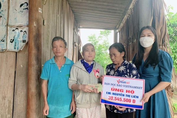 Trao gần 100 triệu đồng tới hoàn cảnh khó khăn ở Hà Tĩnh