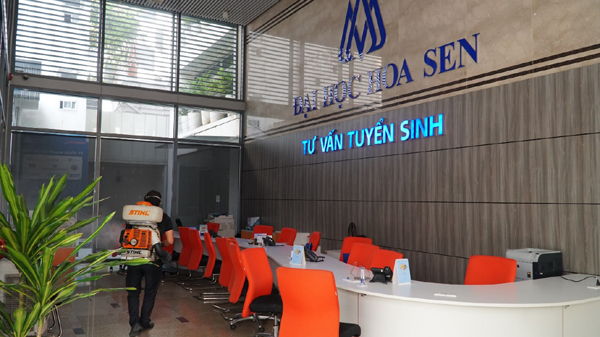 Đại học Hoa Sen chuẩn bị điều kiện an toàn đón tân sinh viên nhập học