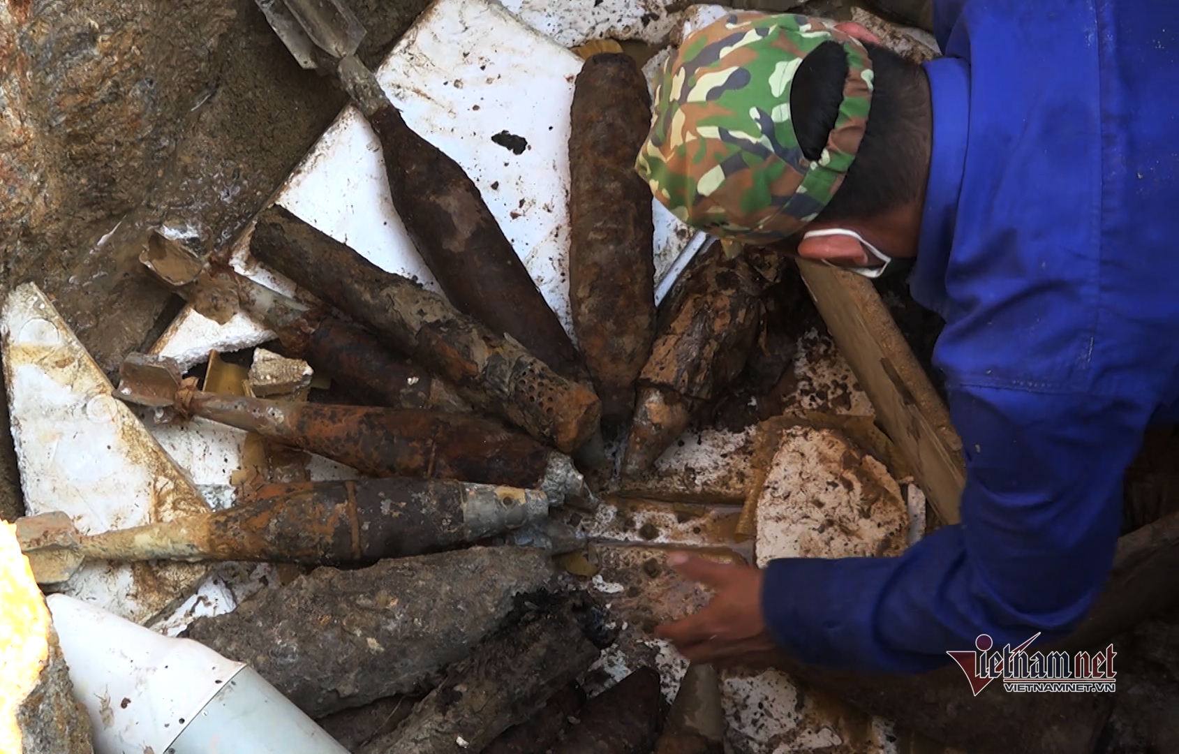 Đà Nẵng hủy nổ hơn 3 tấn bom mìn sót lại sau chiến tranh