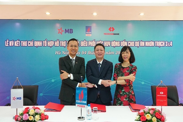 Techcombank và MB thu xếp vốn cho hai nhà máy điện của PV Power