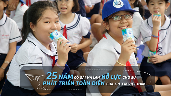 Sữa Cô Gái Hà Lan vào top 3 sáng kiến tiếp cận dinh dưỡng toàn cầu