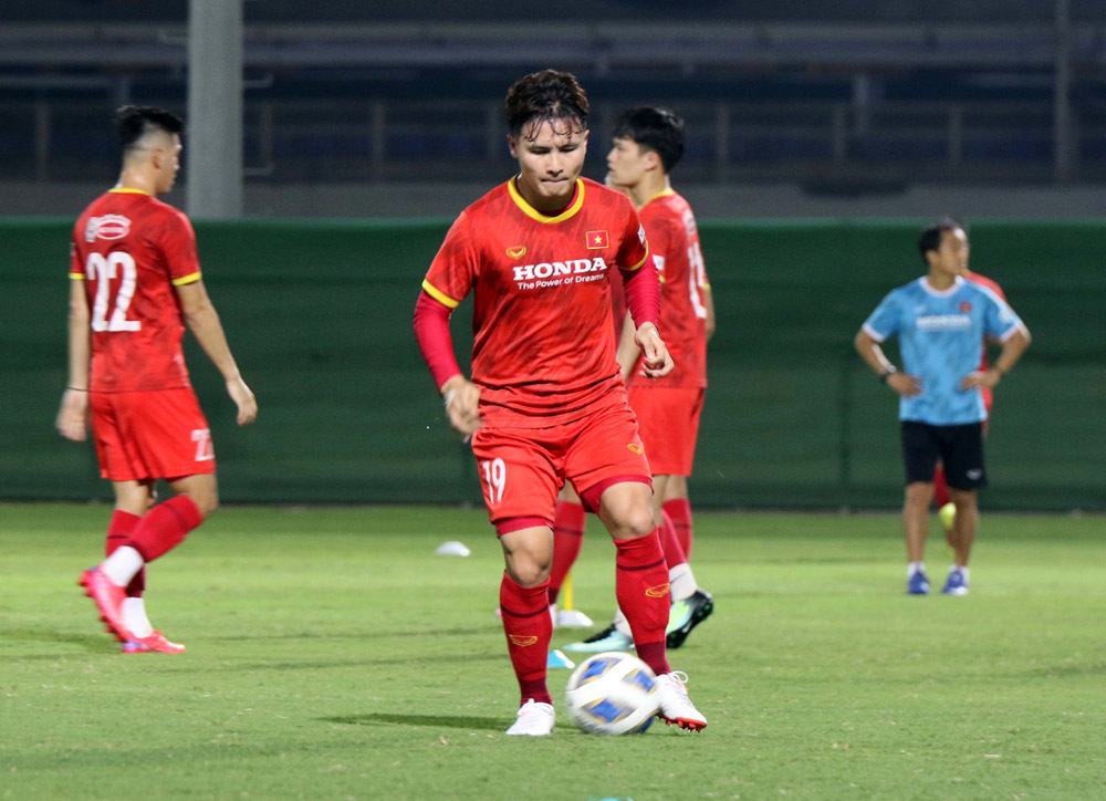 Quang Hải 'nổ súng' trước trận đấu Nhật Bản