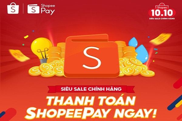 Mua sắm tháng 10 trên Shopee được ưu đãi đến 50%