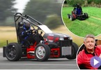 Máy cắt cỏ đạt kỷ lục thế giới với tốc độ 'khủng khiếp' 230 km/h