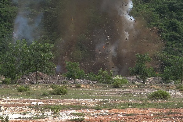Da Nang destroys over 3 tons of post-war bombs and mines