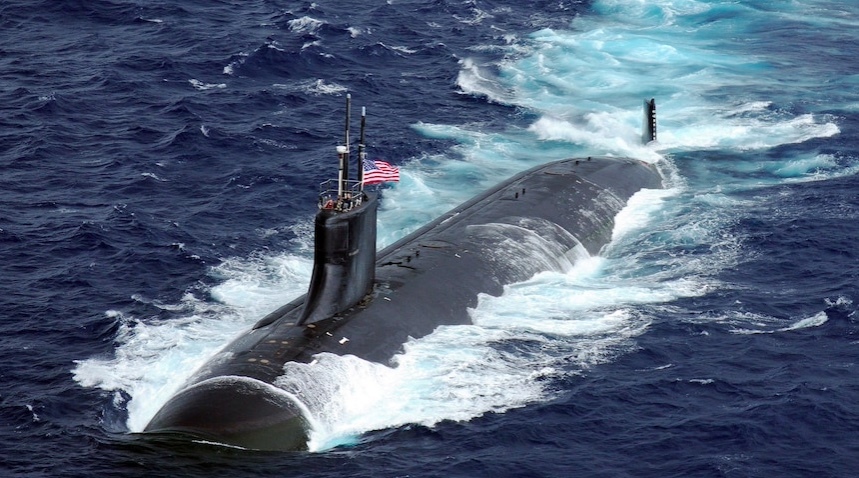 Chuyên gia dự đoán vật thể tàu ngầm Mỹ đâm phải ở Biển Đông
