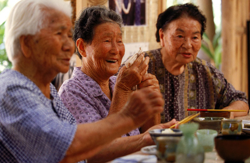Người dân làng trường thọ ở Nhật ăn gì?
