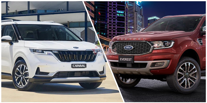 Với 1,4 tỷ đồng, chọn KIA Carnival hay Ford Everest?