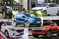 Top 10 xe bán chậm nhất tháng 8/2021: Ford EcoSport lần đầu góp mặt