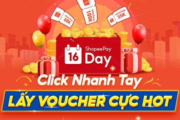 16 tháng 10, loạt ưu đãi chỉ có tại ngày hội ShopeePay Day