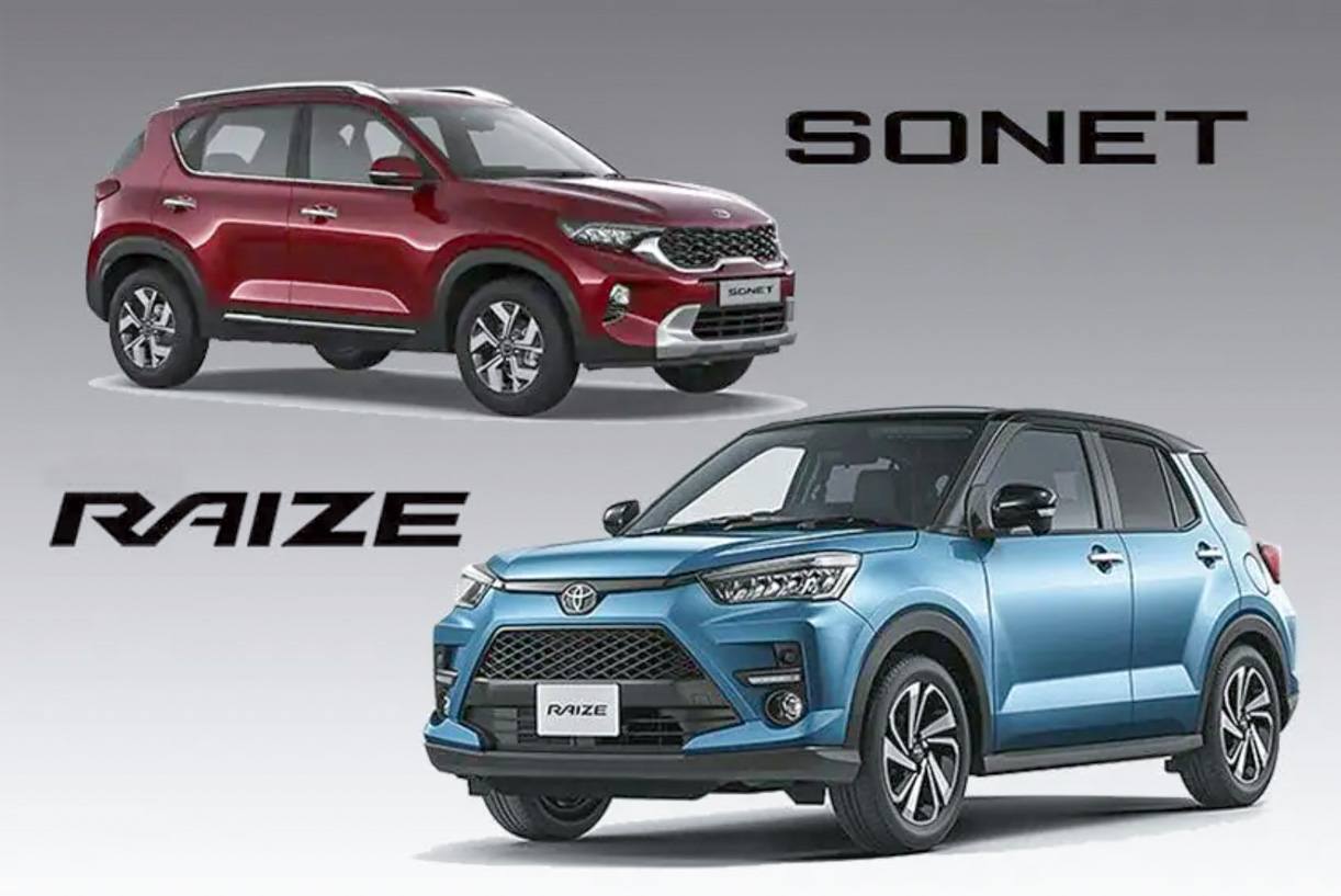 Tầm giá 600 triệu, mua Toyota Raize hay Kia Sonet?