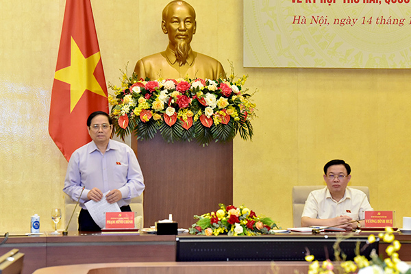 Thủ tướng cảm động trước sự đồng hành, chia sẻ của Quốc hội