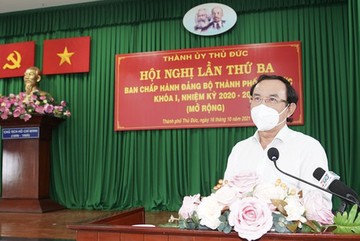 Thu Duc needs to strengthen residents' quality of life: HCMC Party Chief