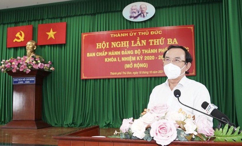 Thu Duc needs to strengthen residents' quality of life: HCMC Party Chief