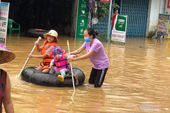Cảnh báo mưa to, lũ ở Quảng Bình - Quảng Nam tiếp tục lên