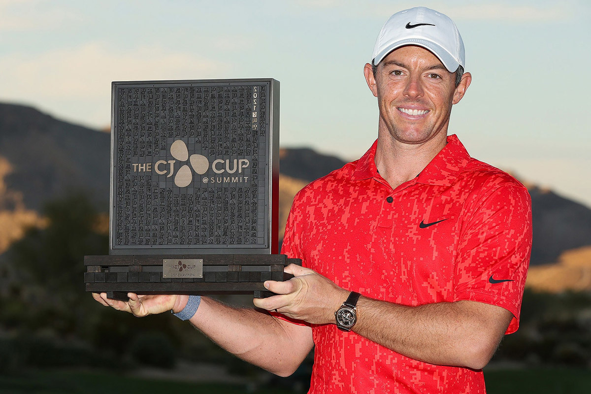 Đánh bại Morikawa, McIlroy giành CJ Cup