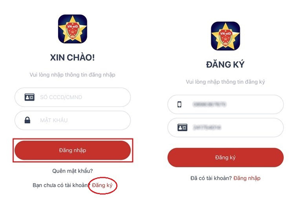 Hướng dẫn sử dụng app VNEID để khai báo y tế và di chuyển nội địa