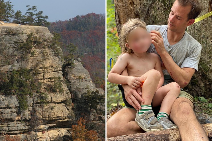Cậu bé 4 tuổi sống sót kỳ diệu sau cú ngã xuống hẻm núi