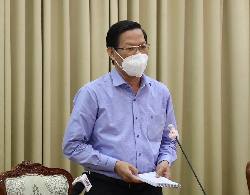 Chủ tịch Phan Văn Mãi: TP.HCM sẽ công bố cấp độ dịch ngày 25/10
