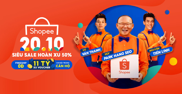 Shopee mở màn tháng siêu ưu đãi bằng ‘đại tiệc’ hoàn xu đến 50%