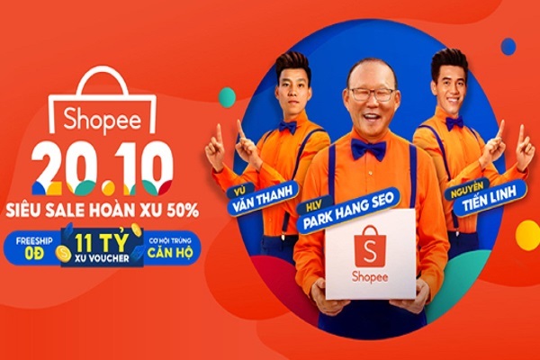 Shopee mở màn tháng siêu ưu đãi bằng ‘đại tiệc’ hoàn xu đến 50%