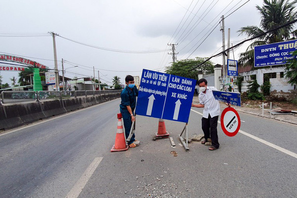 Hậu Giang điều chỉnh quy định người dân di chuyển ra vào tỉnh