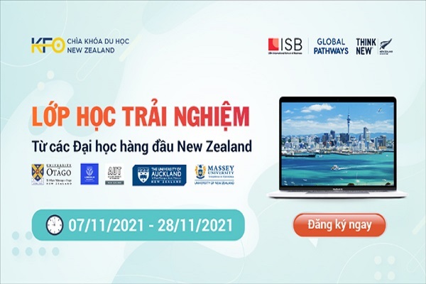 Trải nghiệm học trực tuyến tại 5 trường ĐH hàng đầu New Zealand