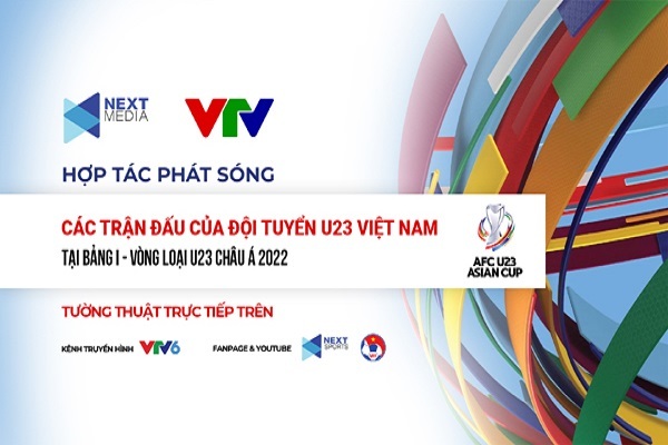 Next Media sở hữu bản quyền bảng I - vòng loại giải U23 châu Á 2022