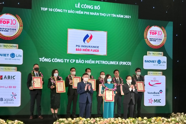 PJICO 6 năm liên tiếp lọt bảng xếp hạng công ty bảo hiểm uy tín