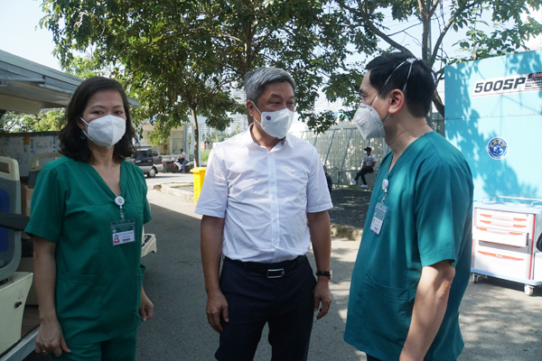 'Thiết bị tài trợ cho bệnh viện Hồi sức sẽ bàn giao cho TP.HCM phục vụ người bệnh'