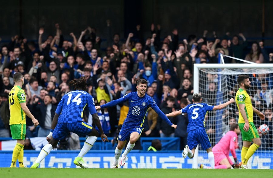 Mason Mount lập hat-trick, Chelsea đại thắng 7-0