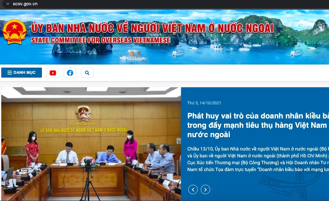 Ra mắt trang thông tin về người Việt Nam ở nước ngoài