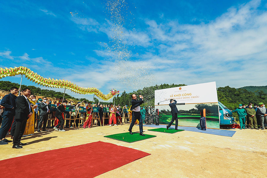 Huyền thoại thế giới thiết kế sân golf ở Quảng Ninh