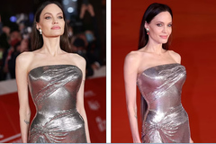 Angelina Jolie khoe thân hình như tạc tượng ở tuổi 46